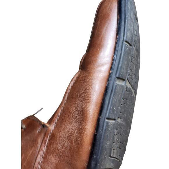 Florsheim Shoes Mens 11 3E Wide Comfortech Leather Oxford Dress Square Toe Lace - Picture 10 of 16